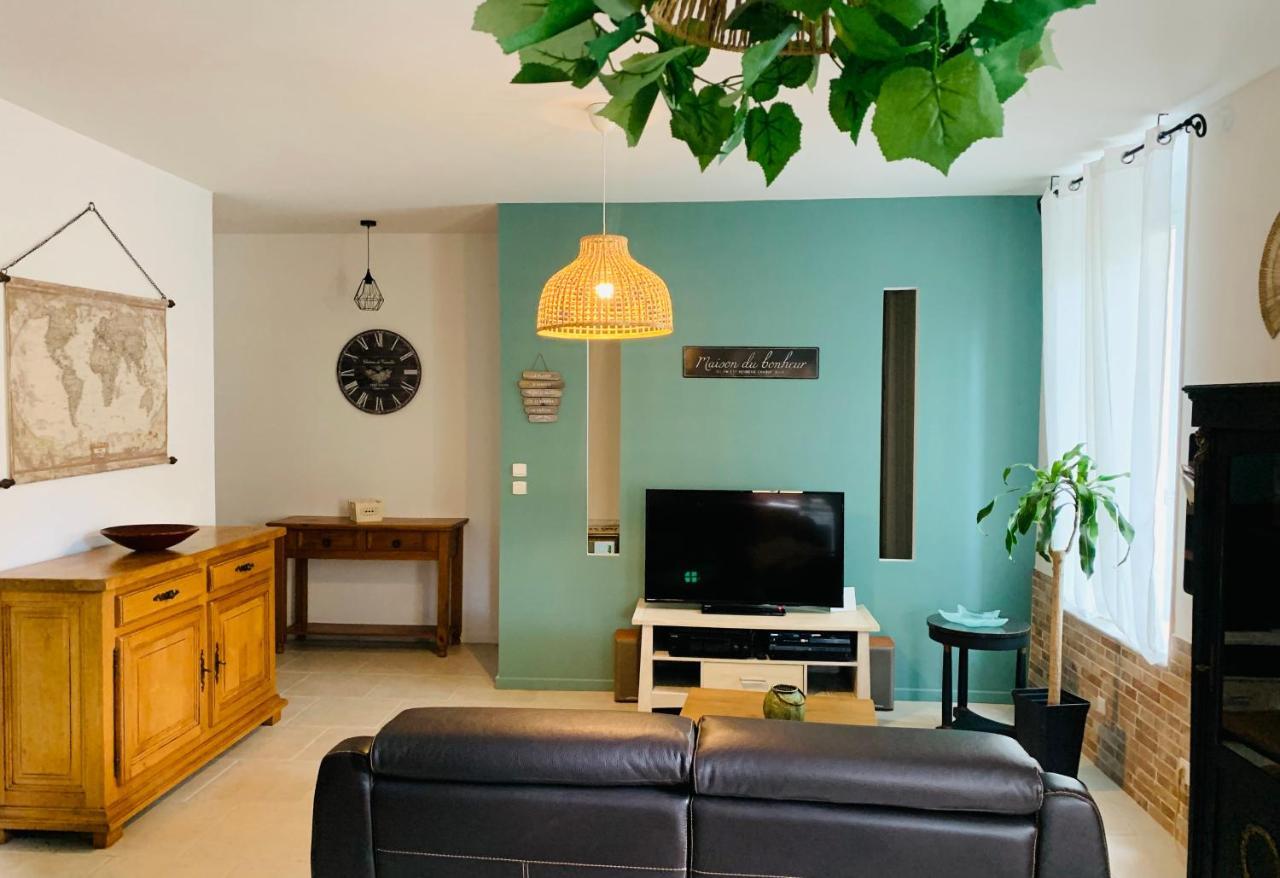Appartement Avec Jardin Privatif Cazouls-lès-Béziers Bagian luar foto