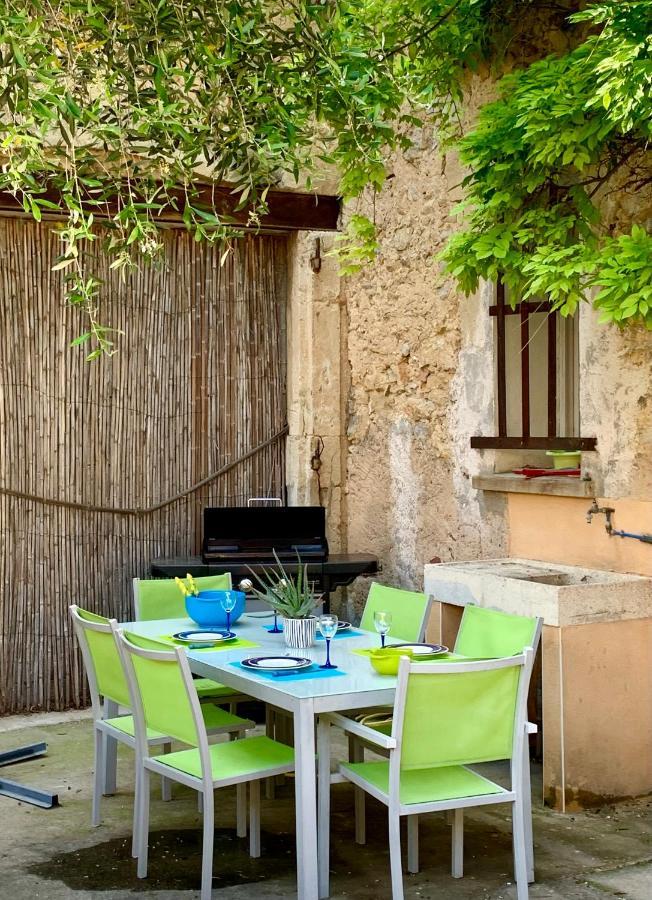 Appartement Avec Jardin Privatif Cazouls-lès-Béziers Bagian luar foto