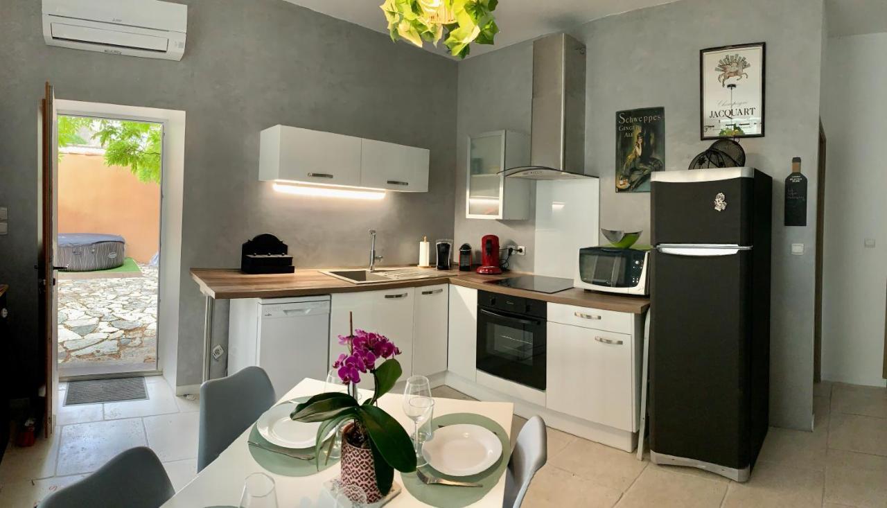 Appartement Avec Jardin Privatif Cazouls-lès-Béziers Bagian luar foto
