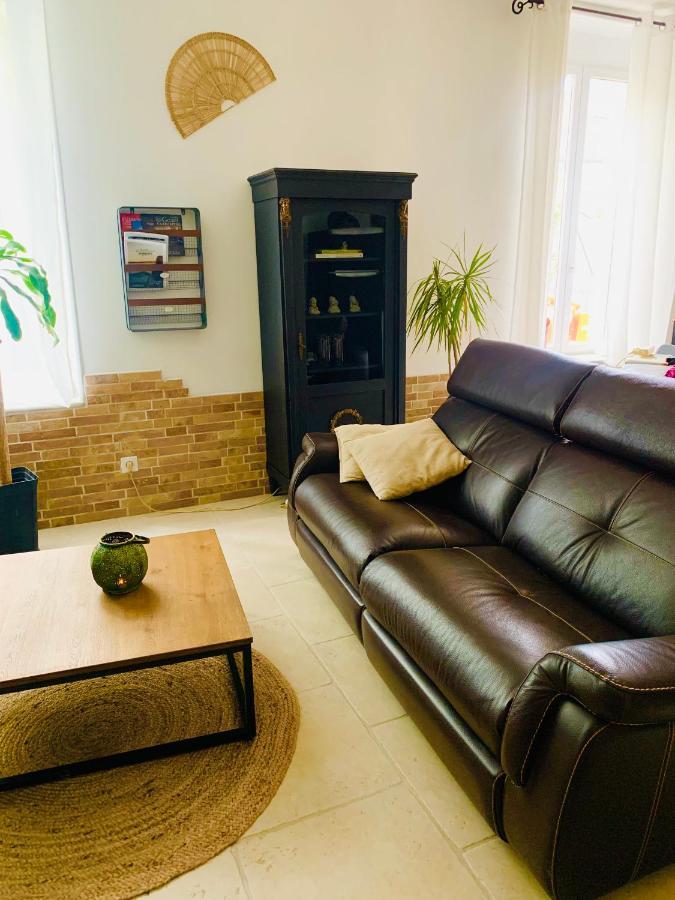 Appartement Avec Jardin Privatif Cazouls-lès-Béziers Bagian luar foto